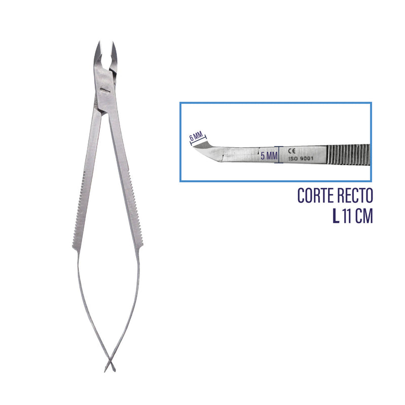 Alicata de Cutícula Castroviejo Hergom Medical | Acero inoxidable de alta calidad