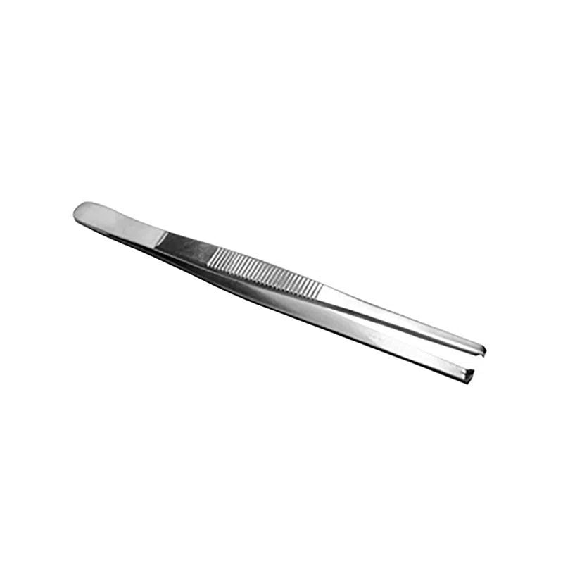 Pinza Recta de Disección de Acero Inoxidable | Hergom Medical