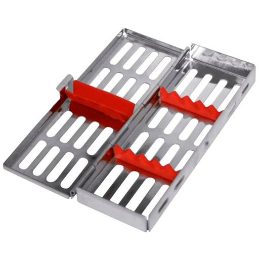 Charola de Esterilización con Soporte Interno Hergom Premium | Acero inoxidable de alta calidad