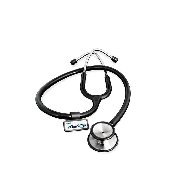 Estetoscopio Clásico Checkatek para Adulto con Campana y Auriculares Ajustables | Marca Checkatek