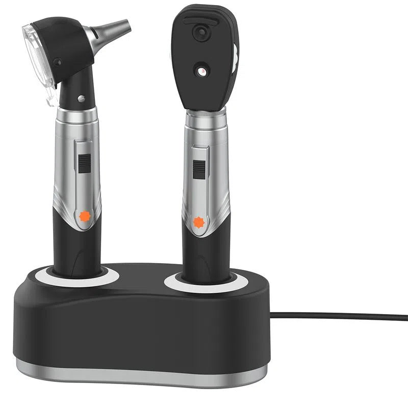 Set de Otoscopio y Oftalmoscopio Recargables | Marca Checkatek