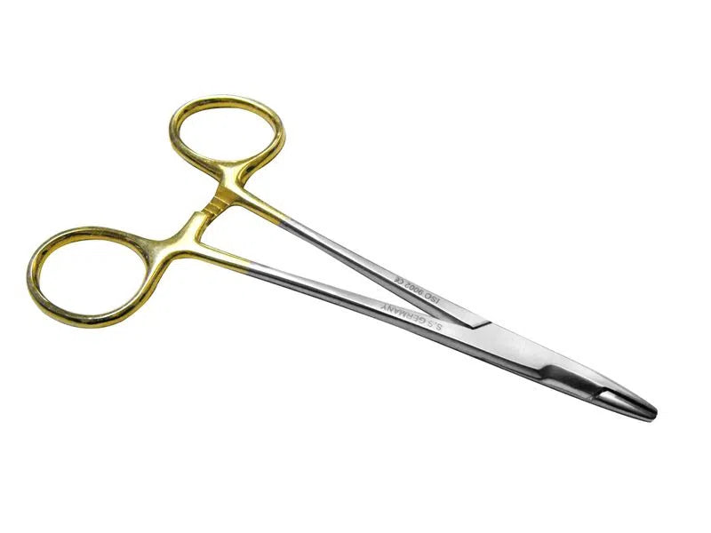 Porta Agujas Olsen-Hegar con Tijera Integrada | Marca Hergom Medical