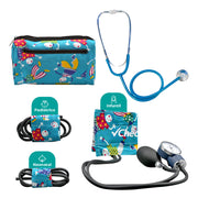 Baumanómetro Pediátrico con Set de 3 Brazaletes para Medición para Neonato, Infantil y Pediátrico | Marca Checkatek