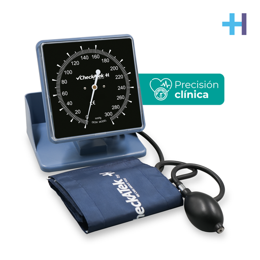 Baumanómetro Aneroide de Escritorio con Manómetro de Alta Calidad y Diseño Ergonómico | Marca Checkatek