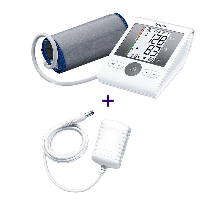 Kit Baumanómetro Digital BM28 con Adaptador y Brazalete Universal | Marca Beurer