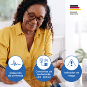 Baumanómetro digital de muñeca con medición de pulso y presión arterial BC30 | Marca Beurer
