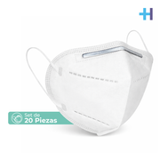 Mascarilla KN95 Protección 5 Capas con Ajuste Nasal  | Marca Mercy