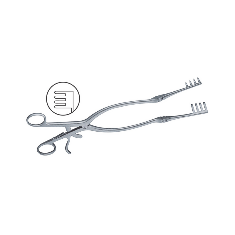 Retractor Beckman Thyroid - Marca Hergom Medical