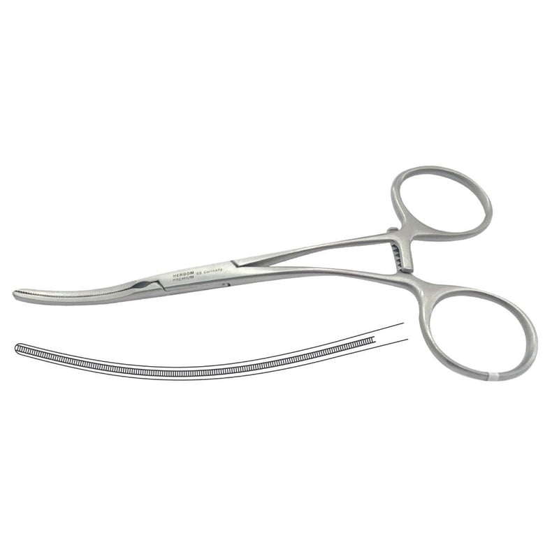 Pinza Debakey Bulldog de Acero Inoxidable Alemán | Marca Hergom Medical