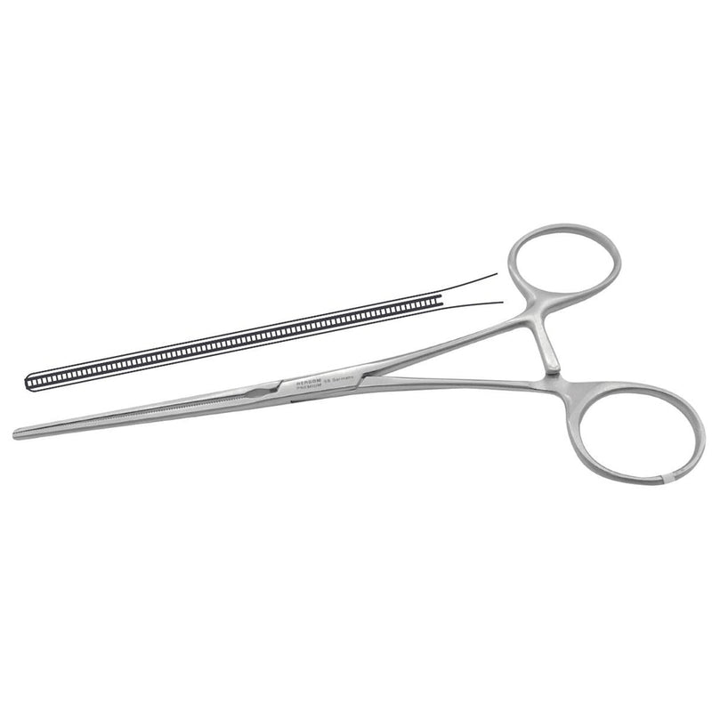 Pinza Clamp Anastomosis Angulada 15-16 cm | Marca Hergom Premium