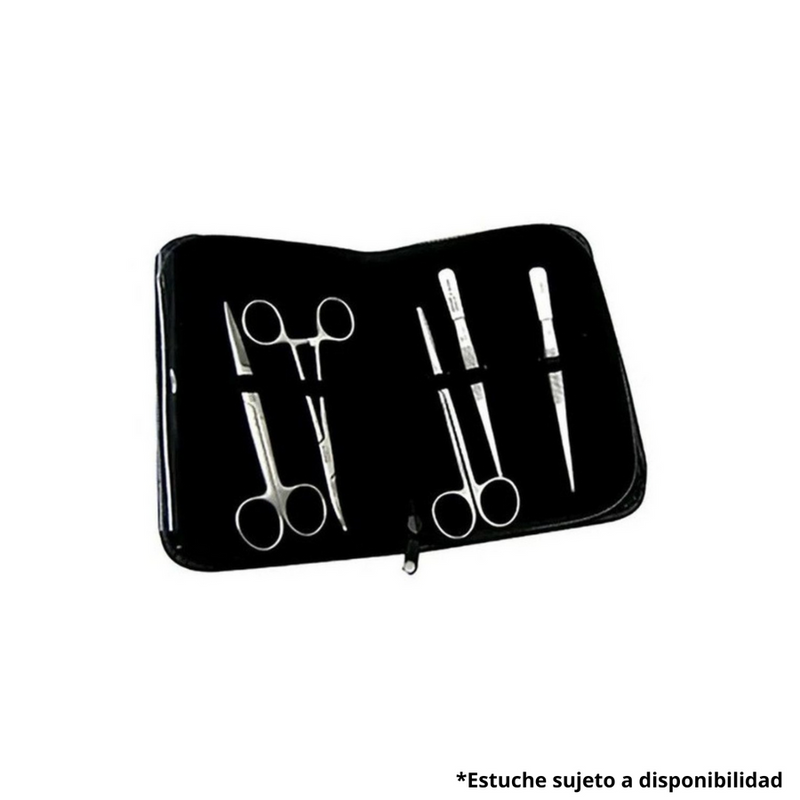 Equipo de Curación 6 Piezas de Alta Calidad Hergom Medical | Acero inoxidable