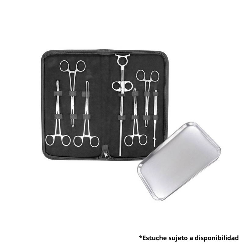 Equipo de Amigdalotomía 8 Piezas de Alta Calidad Hergom Medical | Acero inoxidable