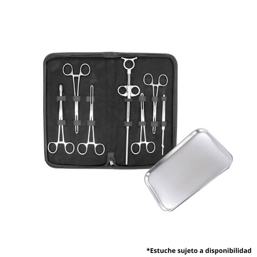 Equipo de Amigdalotomía 8 Piezas de Alta Calidad Hergom Medical | Acero inoxidable