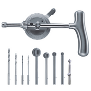 Taladro Stille Pattern de Acero Inoxidable Alemán | Marca Hergom Medical