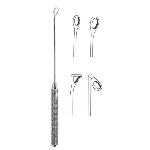 Cureta Coakley Antrum Acero Inoxidable Alemán | Hergom Premium