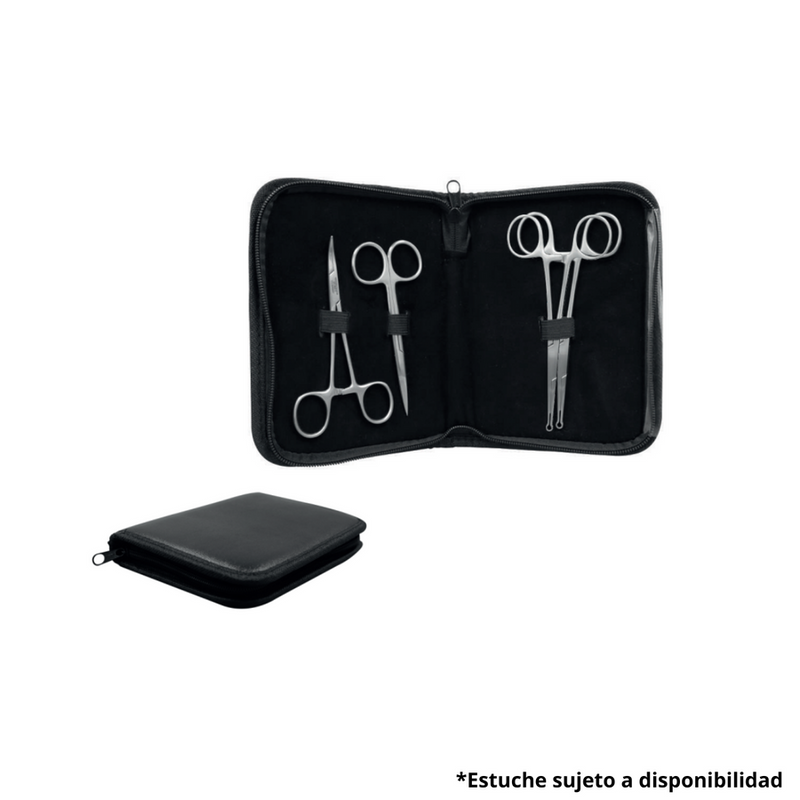 Set de Vasectomía 4 Piezas Hergom Premium | Acero inoxidable Alemán de alta calidad