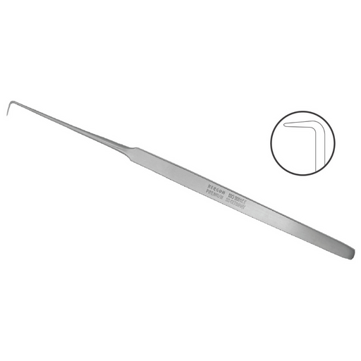 Retractor Cushing Dura Hook | Acero Inoxidable |Marca Hergom Medical
