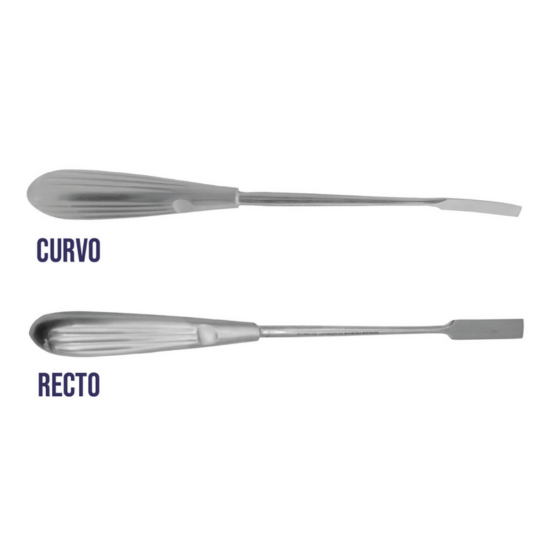 Disector Frontotemporal Hoja Curva/Recta Hergom Premium | Acero inoxidable Alemán de alta calidad