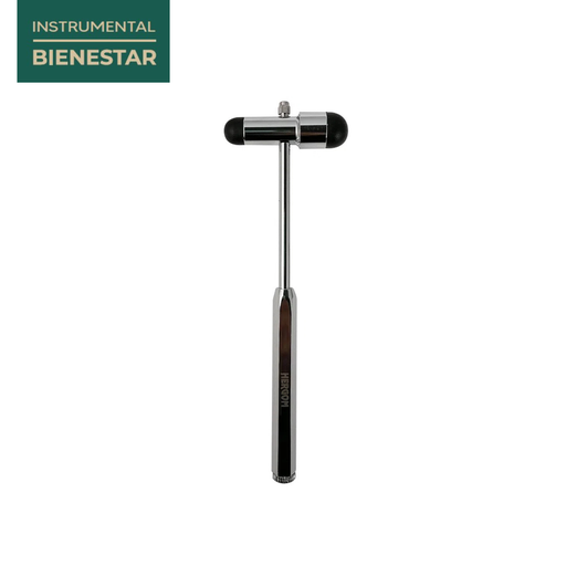 Martillo de Reflejos Tipo Buck Hergom Medical | Acero Inoxidable Hergom Silvery