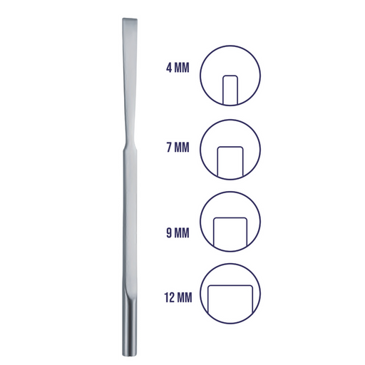 Osteotomo Cottle Hergom Premium | Instrumento Quirúrgico de Acero inoxidable Alemán de alta calidad