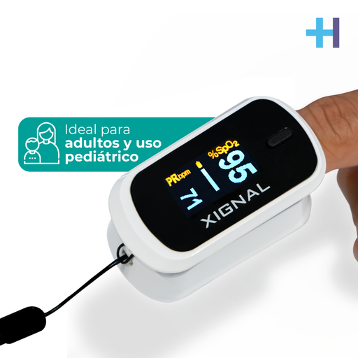 Oxímetro digital portátil MD300C2 | para Adulto y Niño | Marca Xignal