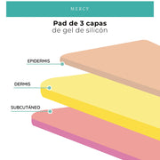 Estuche de Disección 20 Piezas + Pad de Sutura de 3 Capas Hergom Silvery | Acero inoxidable