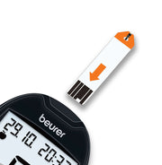100 Tiras para glucómetro GL44 Digital / TR44 x2 -  Marca beurer