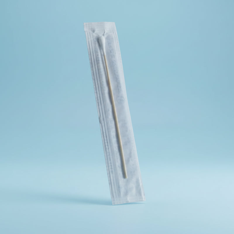 Hisopo de Madera con Algodón - Aplicador Médico Estéril