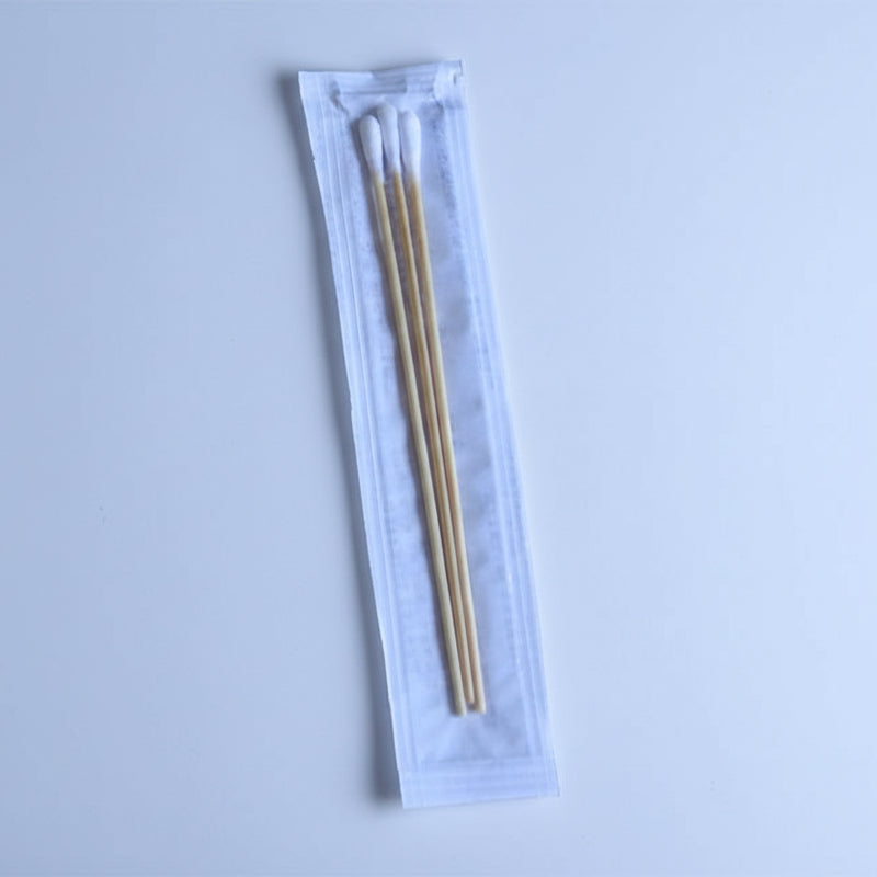 Hisopo de Madera con Algodón - Aplicador Médico Estéril