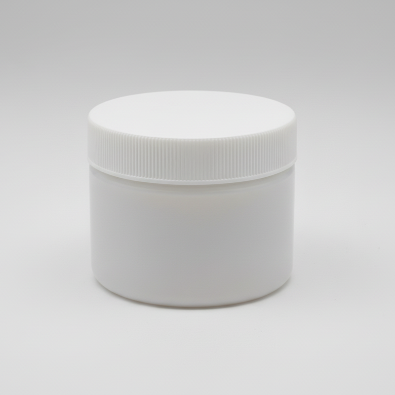 frasco para pomada o muestras