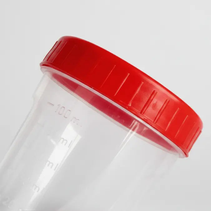 Vaso Coprológico con Tapa de Rosca 110ml - Recolector de Muestra