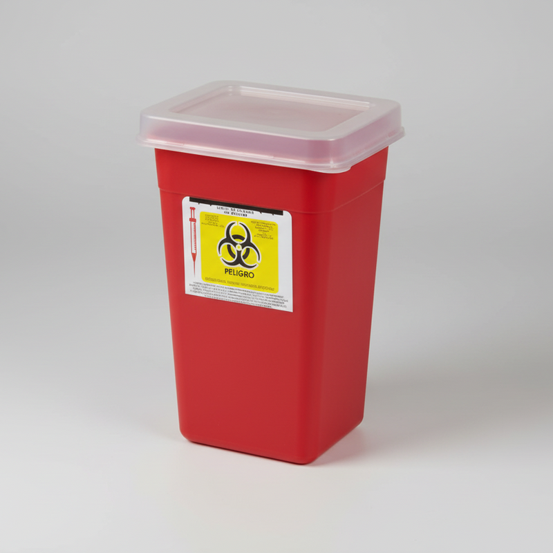 Contenedor Para Punzocortantes